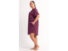 Dámské domácí šaty s&nbsp;krátkým rukávem model 22405680 - Vienetta 1