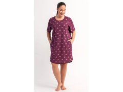 Dámské domácí šaty s&nbsp;krátkým rukávem model 22405680 - Vienetta 2