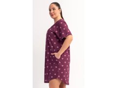 Dámské domácí šaty s&nbsp;krátkým rukávem model 22405680 - Vienetta 4