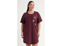 Dámské domácí šaty s&nbsp;krátkým rukávem model 22405644 - Vienetta 1