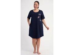 Dámské domácí šaty s&nbsp;krátkým rukávem model 22405644 - Vienetta 6
