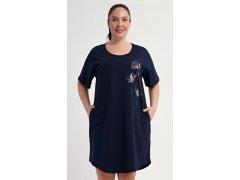Dámské domácí šaty s&nbsp;krátkým rukávem model 22405644 - Vienetta 8