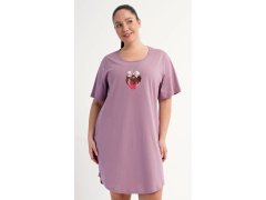 Dámské domácí šaty s&nbsp;krátkým rukávem model 22405633 - Vienetta 5