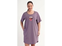 Dámské domácí šaty s&nbsp;krátkým rukávem model 22405633 - Vienetta 6
