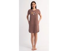Dámské domácí šaty s&nbsp;krátkým rukávem model 22405619 - Vienetta 6