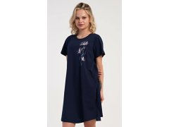 Dámské domácí šaty s&nbsp;krátkým rukávem model 22405607 - Vienetta 1