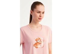 Dámské domácí šaty s&nbsp;krátkým rukávem model 22405598 - Vienetta 5