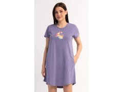Dámské domácí šaty s&nbsp;krátkým rukávem model 22405593 - Vienetta 1