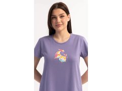 Dámské domácí šaty s&nbsp;krátkým rukávem model 22405593 - Vienetta 2