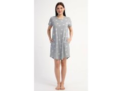 Dámské domácí šaty s&nbsp;krátkým rukávem model 22405588 - Vienetta 2