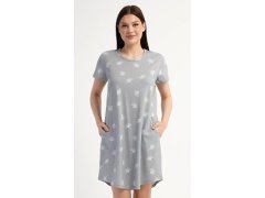 Dámské domácí šaty s&nbsp;krátkým rukávem model 22405588 - Vienetta 3