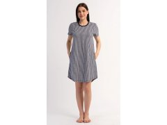 Dámské domácí šaty s&nbsp;krátkým rukávem model 22405583 - Vienetta 2