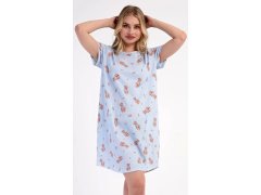 Dámské domácí šaty s&nbsp;krátkým rukávem model 22405486 - Vienetta 3