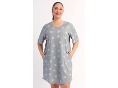 Dámské domácí šaty s&nbsp;krátkým rukávem model 22405476 - Vienetta 1