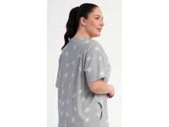 Dámské domácí šaty s&nbsp;krátkým rukávem model 22405476 - Vienetta 6