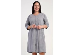 Dámské domácí šaty s&nbsp;tříčtvrtečním rukávem model 22405466 - Vienetta 1