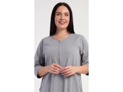 Dámské domácí šaty s&nbsp;tříčtvrtečním rukávem model 22405466 - Vienetta 4