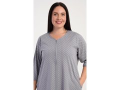Dámské domácí šaty s&nbsp;tříčtvrtečním rukávem model 22405466 - Vienetta 6