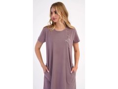 Dámské domácí šaty s&nbsp;krátkým rukávem model 22405196 - Vienetta 2