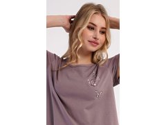 Dámské domácí šaty s&nbsp;krátkým rukávem model 22405196 - Vienetta 5
