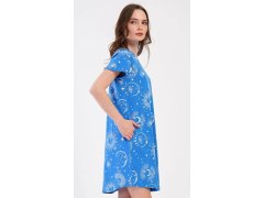 Dámské domácí šaty s&nbsp;krátkým rukávem model 22407144 - Vienetta 1