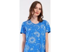 Dámské domácí šaty s&nbsp;krátkým rukávem model 22407144 - Vienetta 5
