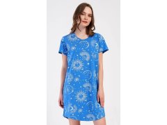 Dámské domácí šaty s&nbsp;krátkým rukávem model 22407144 - Vienetta 6