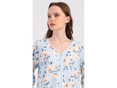 Dámské domácí šaty s tříčtvrtečním rukávem model 22407090 - Vienetta 6