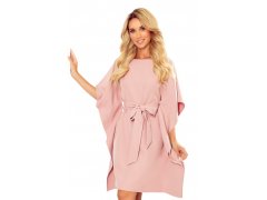 SOFIA Dámské šaty ve špinavě růžové barvě model 9096154 - numoco 6