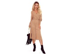 dámské šaty s&nbsp;proužky a&nbsp;se zavazováním model 22302435 - numoco 1