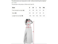 CHIARA Tmavě modré elegantní dámské maxi šaty na ramínkách s&nbsp;brokátem model 18805788 - numoco 8