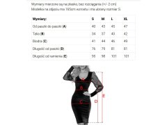 Černé elegantní velurové dámské šaty s rukávy model 20534061 - numoco 7