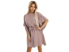 SOFIA Motýlí šaty se zavazováním v&nbsp;pase MOUSSE model 20916067 - numoco 1