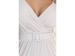 model 22077558 Elegantní overal s obálkovým výstřihem, širokými nohavicemi a páskem BEACH - numoco basic 7