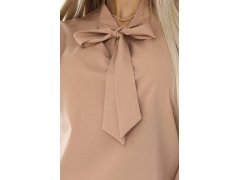 halenka s dlouhým rukávem a zavazováním vpředu MOUSSE model 21058694 - numoco 7