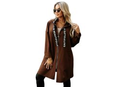 Ležérní kabát se zipem a&nbsp;detaily model 21379611 - numoco basic 1