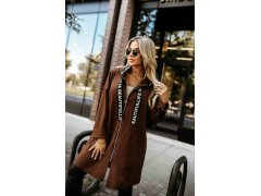 Ležérní kabát se zipem a&nbsp;detaily model 21379611 - numoco basic 6
