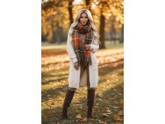 a elegantní žebrovaný dámský overal s výstřihem pěna model 21439596 - kocula 7