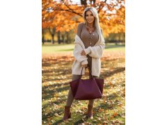 a elegantní žebrovaný dámský overal s výstřihem pěna model 21439596 - kocula 8