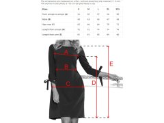 ALICE Trapézové mini šaty s&nbsp;mašlí a&nbsp;rukávy béžové model 22103557 - numoco 1