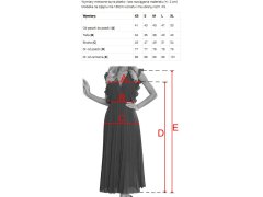 model 22112271 NINA elegantní šaty s&nbsp;obálkovým výstřihem, rukávy a&nbsp;páskem béžové se třpytkami - numoco 2