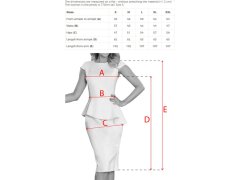 model 22349685 Elegantní semišové midi šaty s&nbsp;volánkovým pasem – tmavě modré - numoco 8