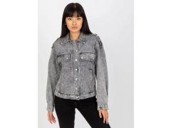 Dámská džínová bunda EM KR Šedá jeans model 20101358 - FPrice