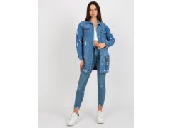 Dámská džínová bunda HM KR model 20190960 Modrá jeans - FPrice