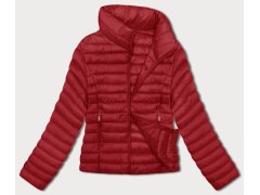Červená dámská bunda se stojáčkem model 21135588 - Good looking