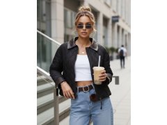 Dámská přechodná bunda model 22272302 černá - FashionStreet