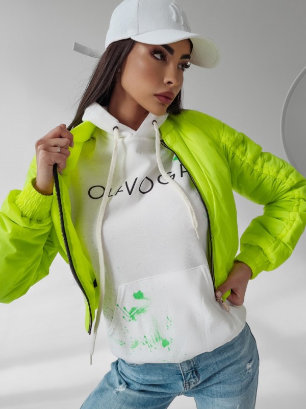 Dámská bunda zelená model 18480638 - Ola Voga - Dámské bundy