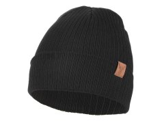 Pletená čepice model 19049485 černá - Moraj