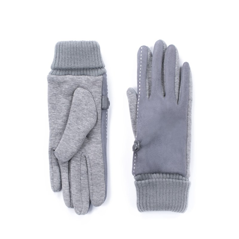 Dámské rukavice model 19412506 šedé - Art of polo - Doplňky čepice, rukavice a šály