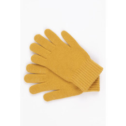 Dámské rukavice K.18.959.11 hořčicové - Kamea - Doplňky čepice, rukavice a šály